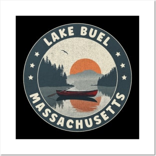 Lake Buel Massachusetts Sunset Posters and Art